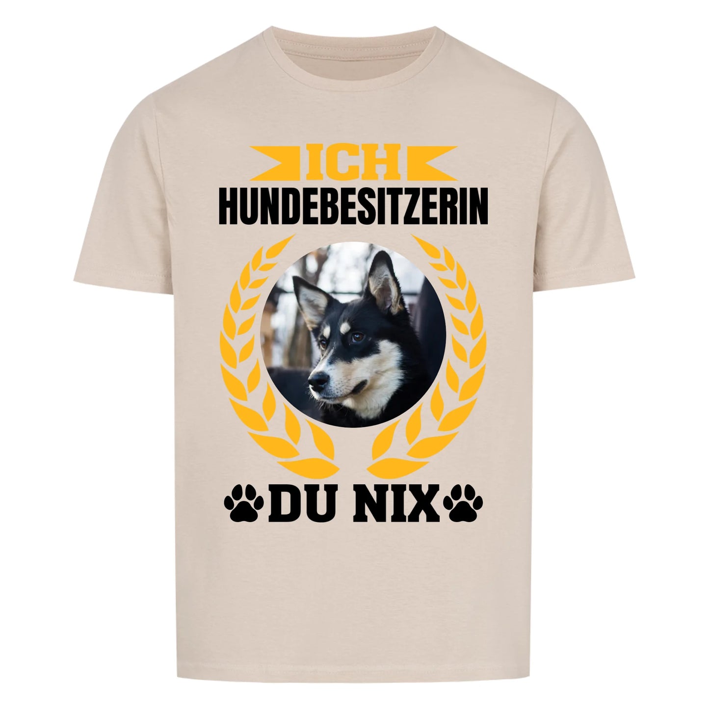 personalisiert - Hundebesitzer/in - Unisex T-Shirt