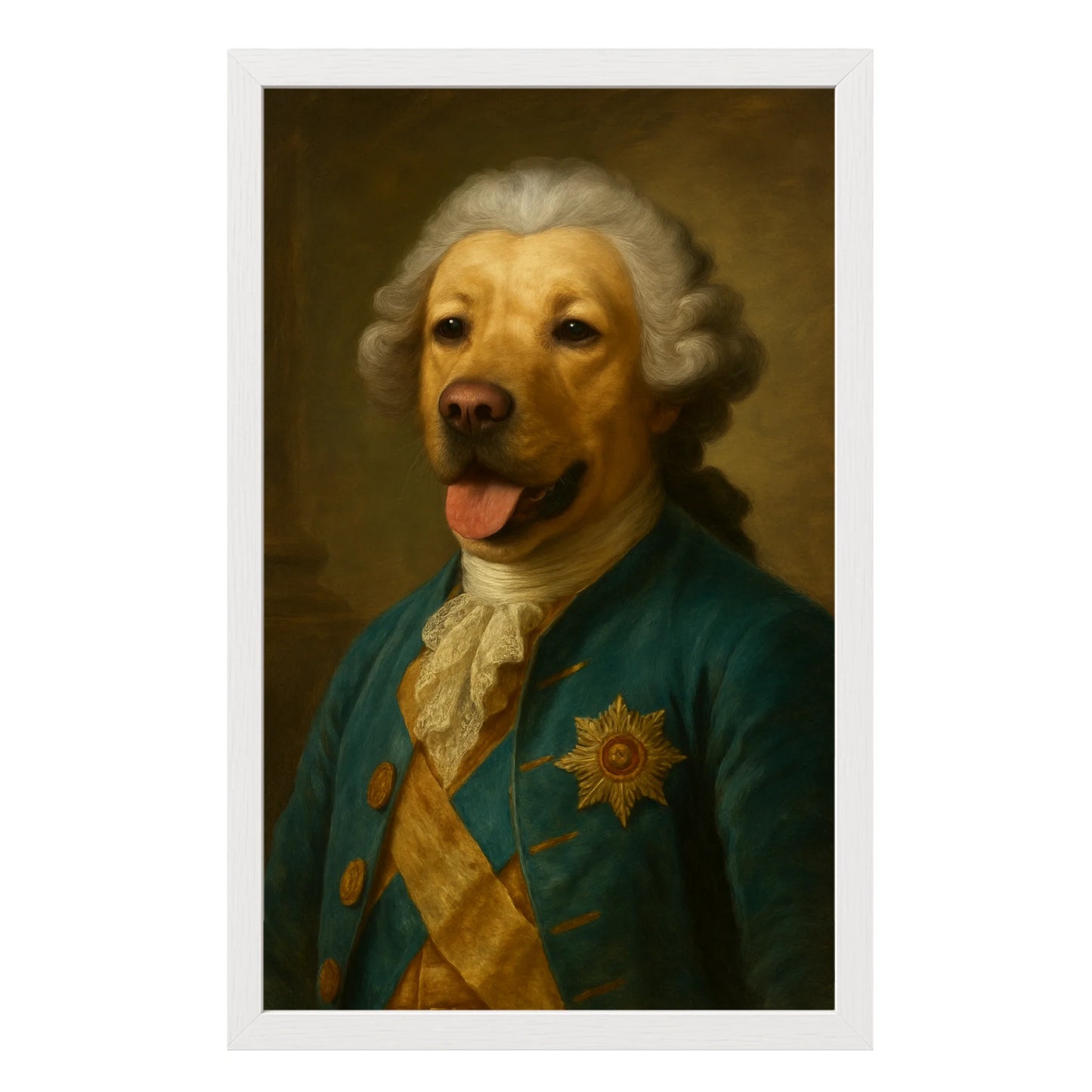 Poster Mockup vertical 30x20 weiß